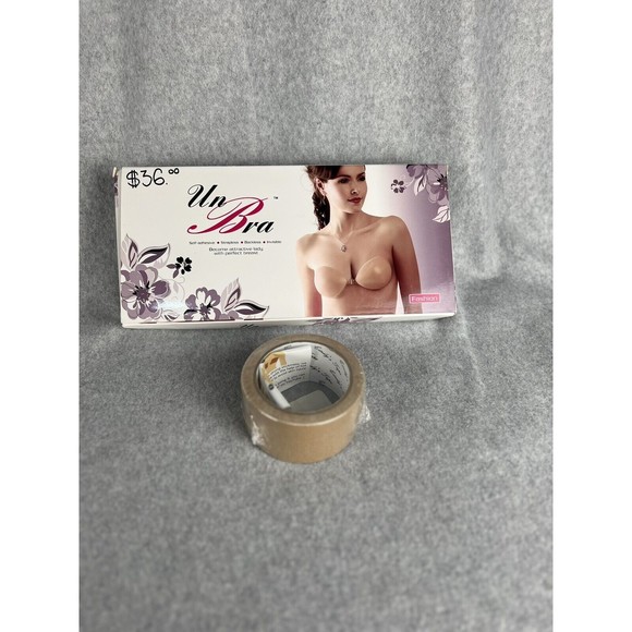 STRAPLESS PUSH UP BRA Silicone Backless Self Adhesive Plus Breast Tape Lifting - Picture 14 of 15